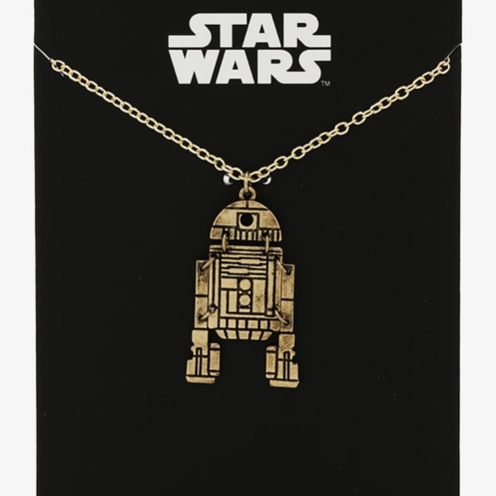 Star Wars R2-D2 Disassembled Necklace Hot‎ Topic